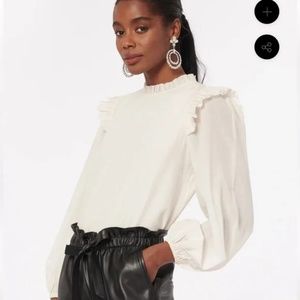 NWT Cami NYC Georgina Top Ceramic with Long Sleeves